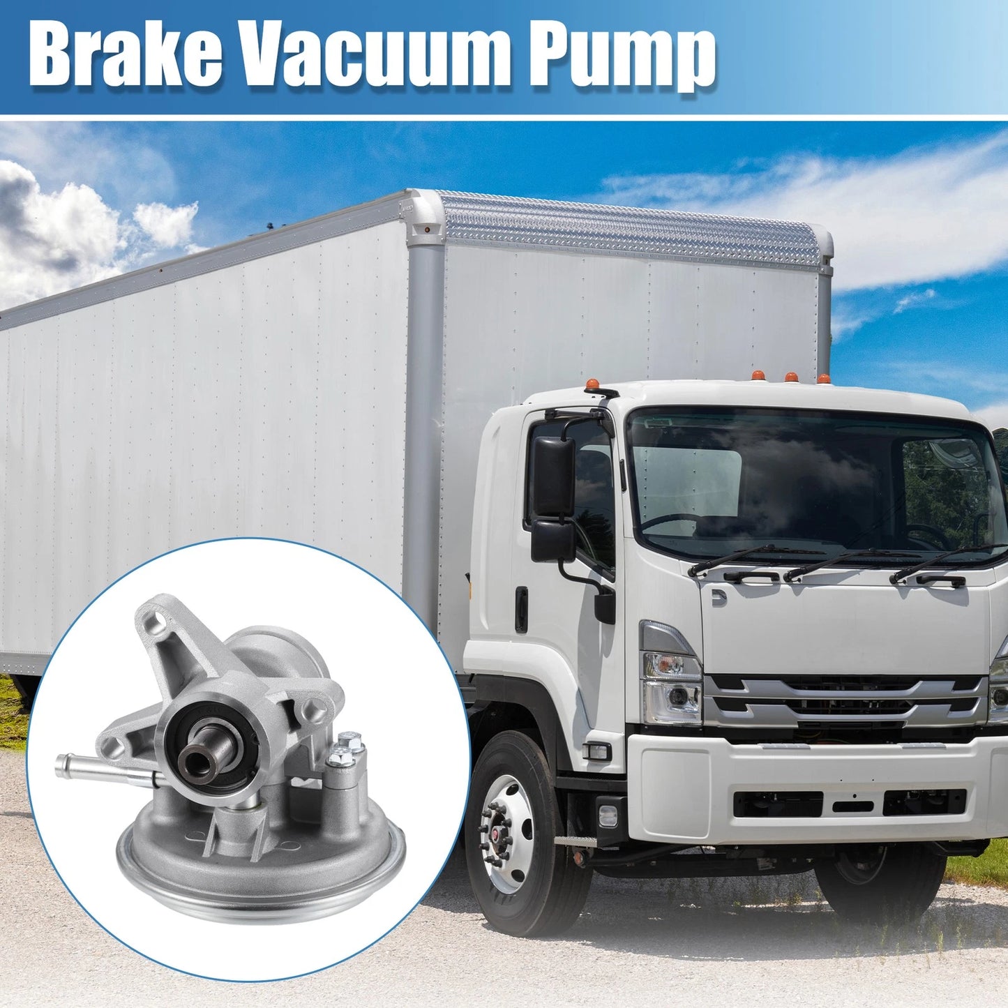 Vacuum Pump for Isuzu NPR GAS V8 L96 CREW CAB (2012-2019)