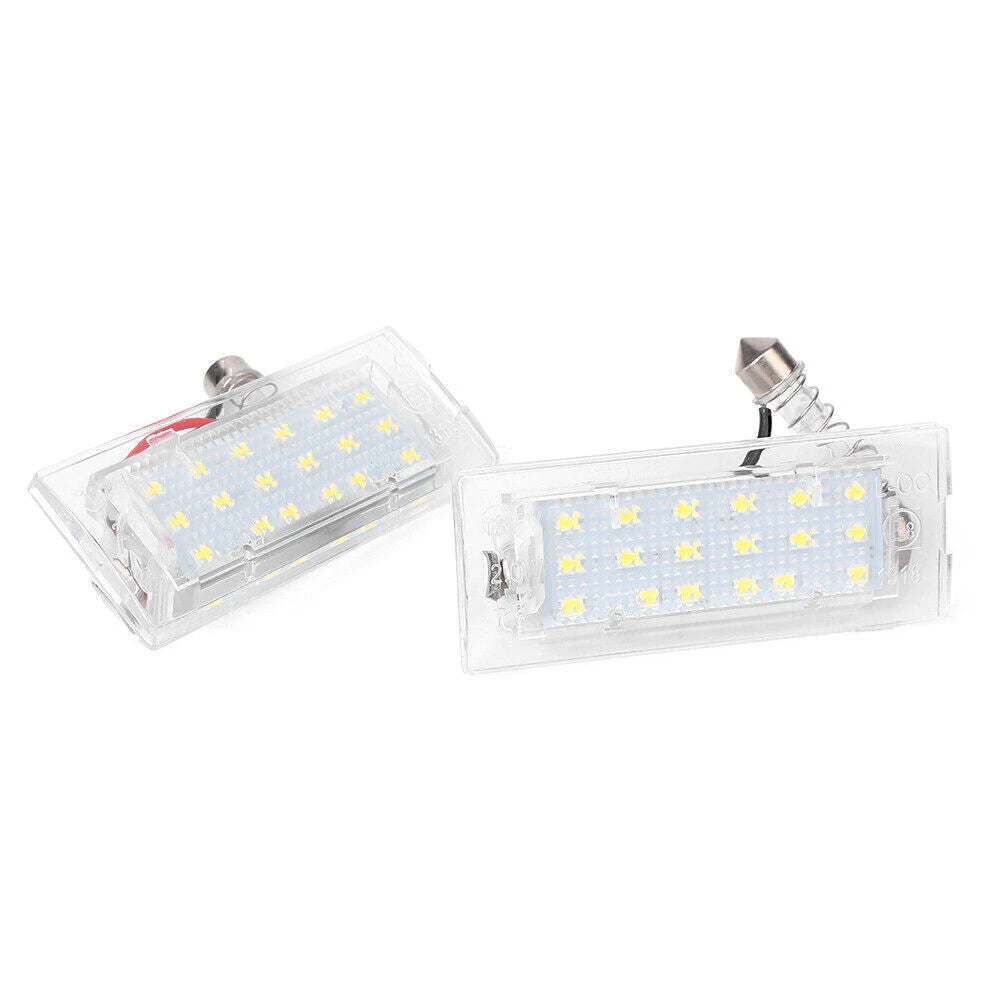 LED License Plate Lights for BMW X5 E53, X3 E83 (2003-2009)