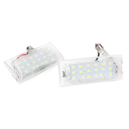 LED License Plate Lights for BMW X5 E53, X3 E83 (2003-2009)