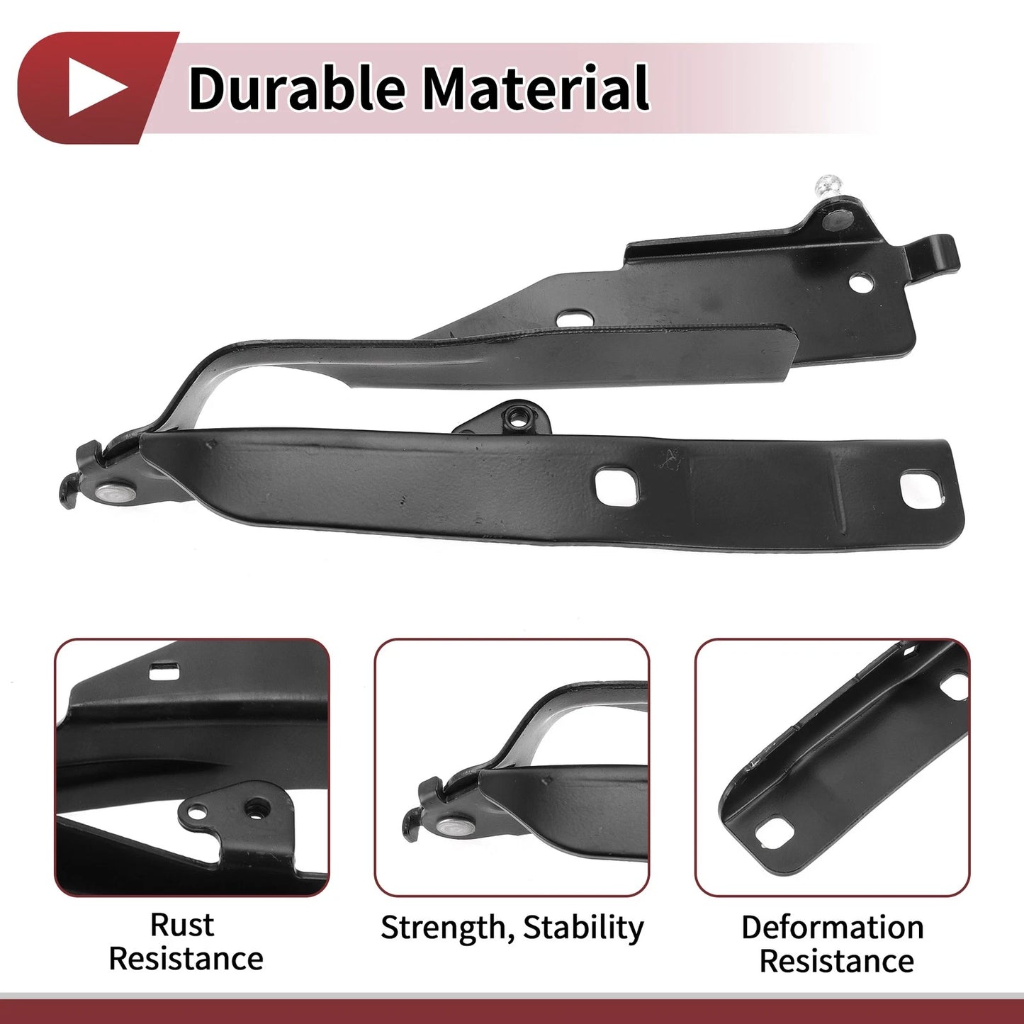 Hood Hinges 1 Pair for INFINITI G37 (11-13)