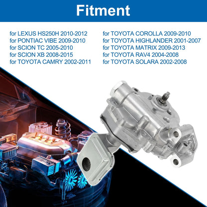 Engine Oil Pump for LEXUS HS250H (2010–2013)
