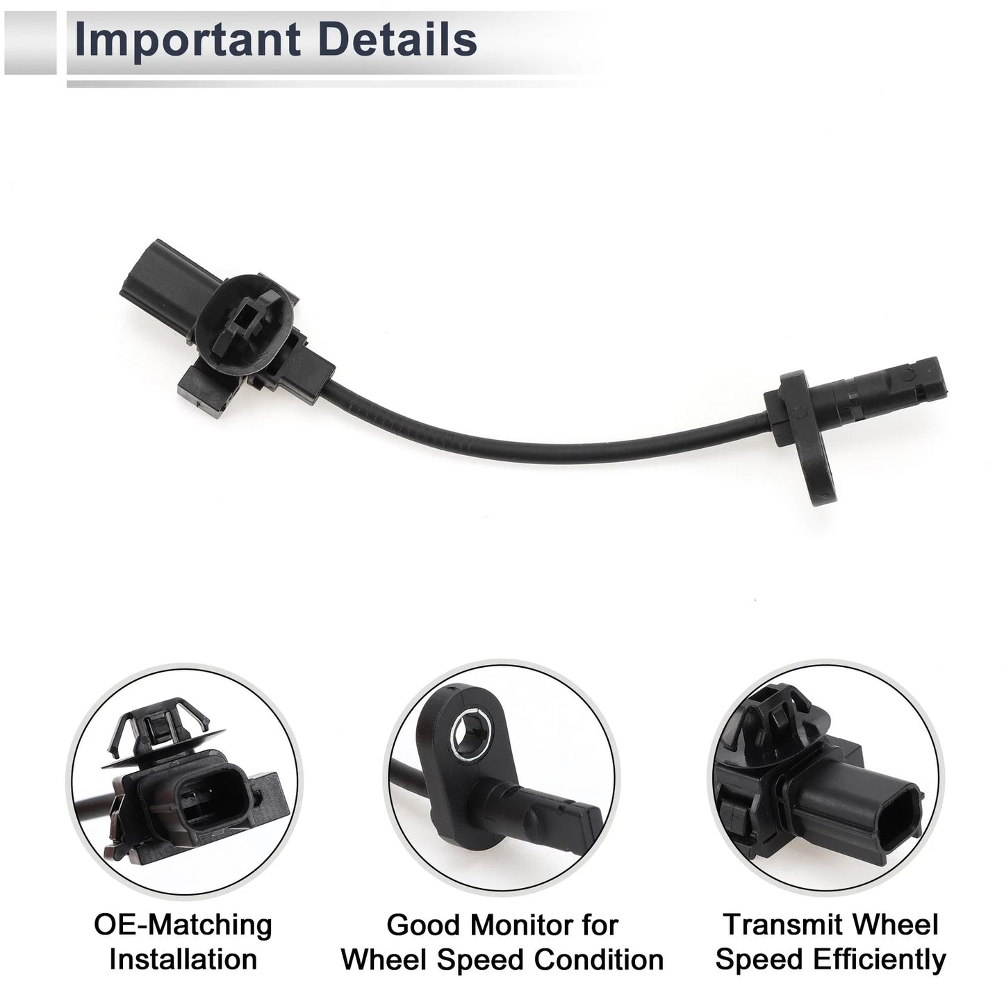 ABS Wheel Speed Sensor for Honda HR-V (2015-2021) Rear Left