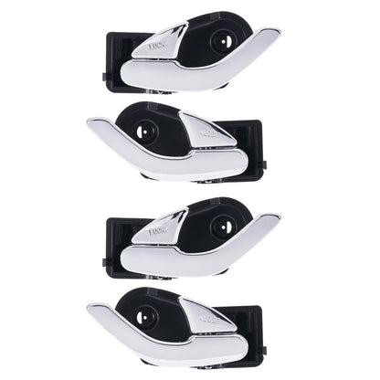 4 Pc Left + Right Door Handle Inner Chr for Ford Escape Mazda Tribute (2001–2006)