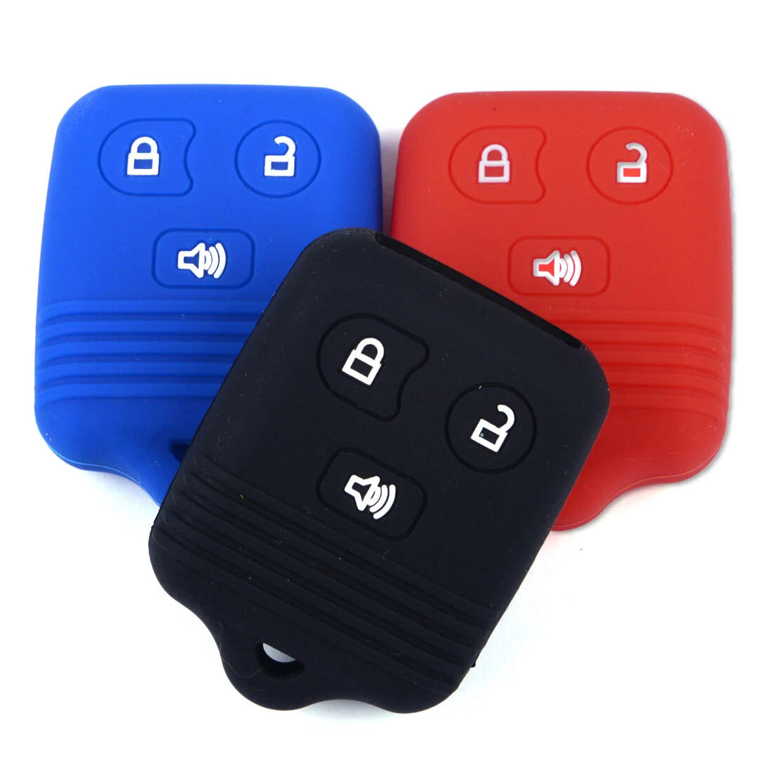 3 Button Fob Remote Key Case Cover for Ford E-150, Escape, Explorer (2001-2023)