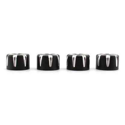 4 Pcs Aluminum Head Bolt Cover Caps for T120 Thruxton Scrambler (2016-2023)