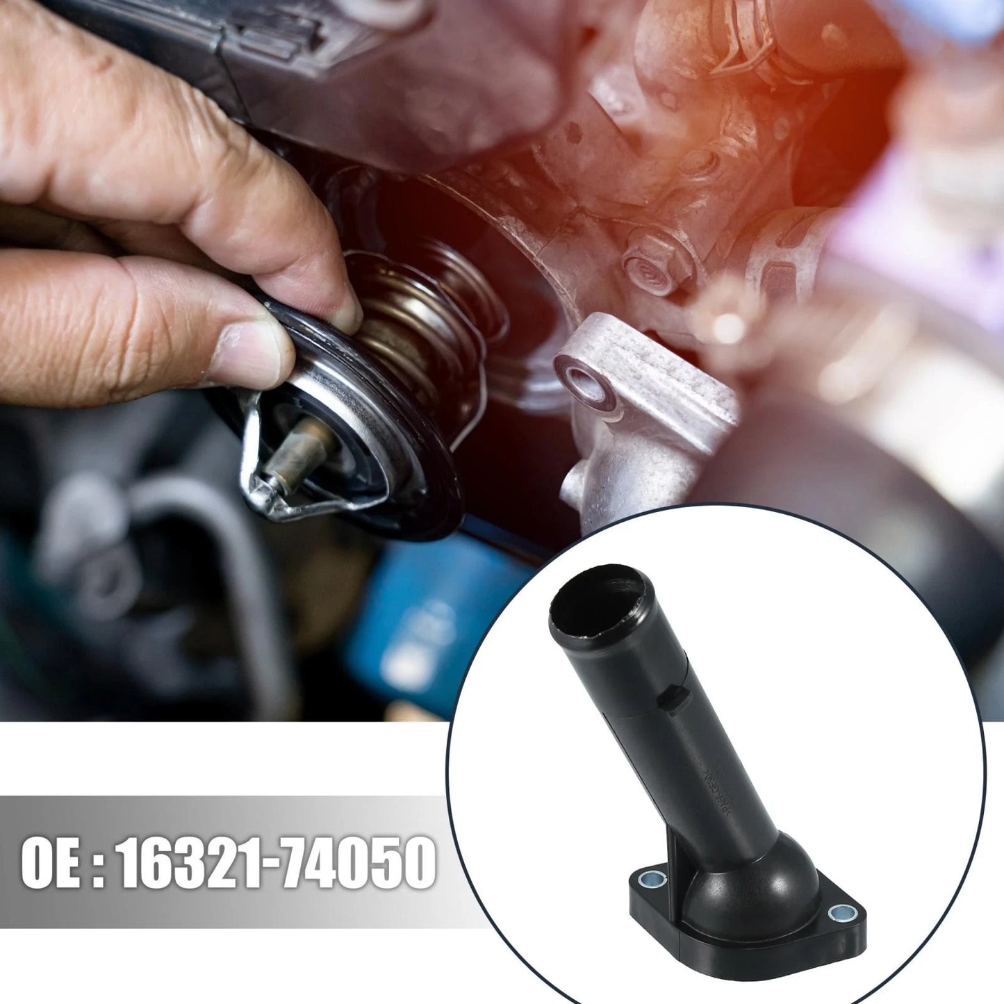 Radiator Coolant Filler Thermostat Housing for Toyota Camry (2002-2006)
