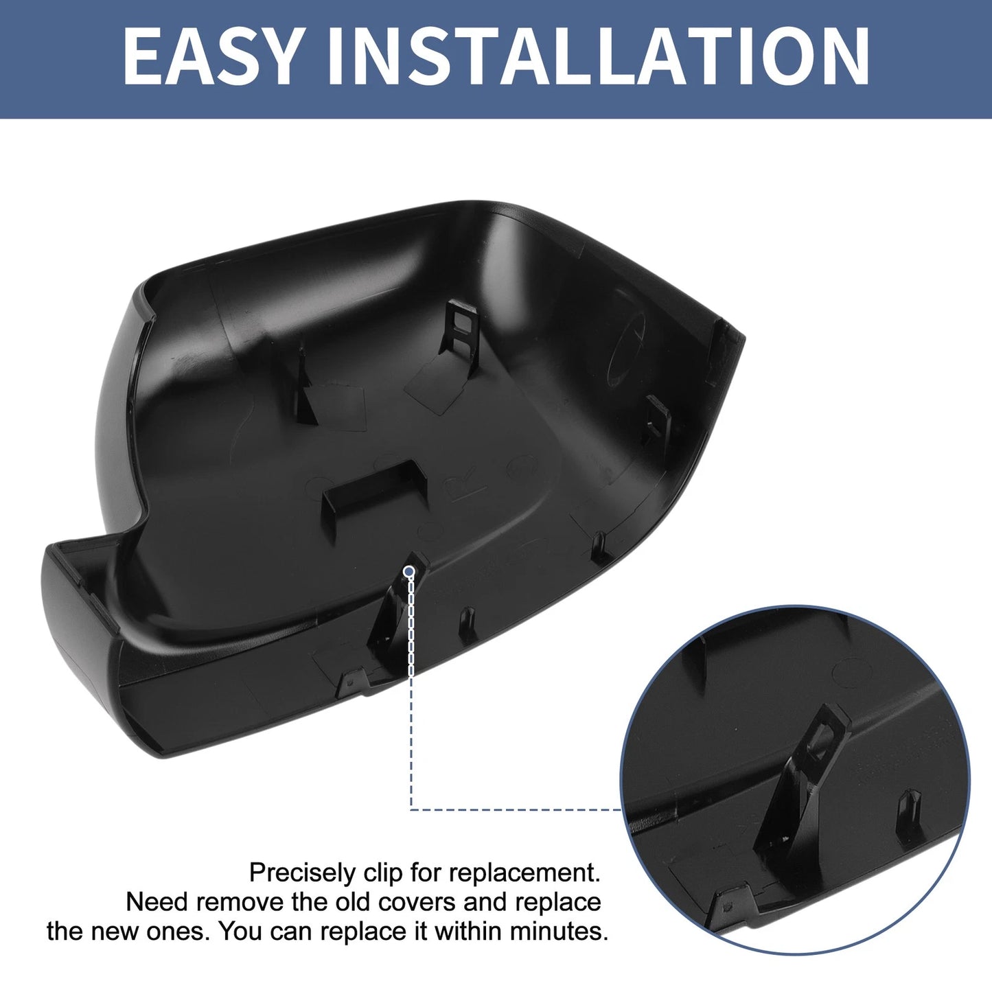 Driver Side Mirror Cover Cap for FIAT TALENTO (2016-2020)