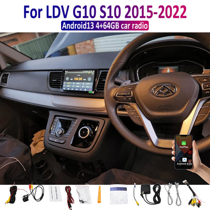 9'' Wireless Apple CarPlay Android Auto Car Radio Head Unit for LDV G10 (2015-2022)