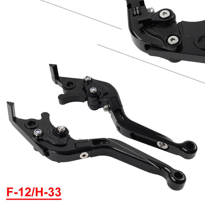 CNC Black Extendable Brake Clutch Levers for Honda VFR1200/F (2010-2014)