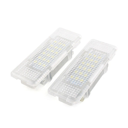 2 x White LED Door Courtesy Lights for BMW E53 X5, E39, Z8, E52 (2000-2006)