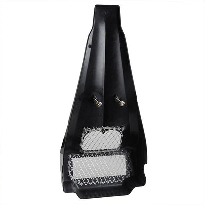 Black Vivid Fairing Chin Spoiler Scoop for Harley Road King & Street Glide