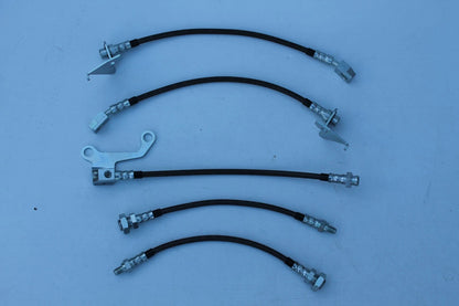 Braided Brake Hose Set (5) for XB, XC, XD Falcon 9" Diff