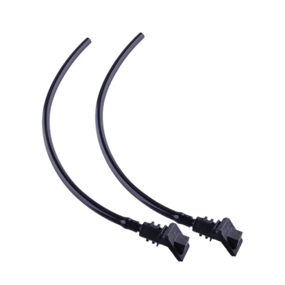 2 x Windscreen Washer Nozzles with Hose for Kia Ceed (2006-2012)