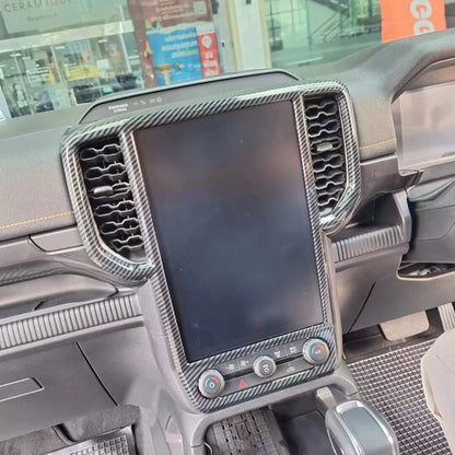 Carbon Fiber Dashboard Cover Trim for 2023 Ford Ranger