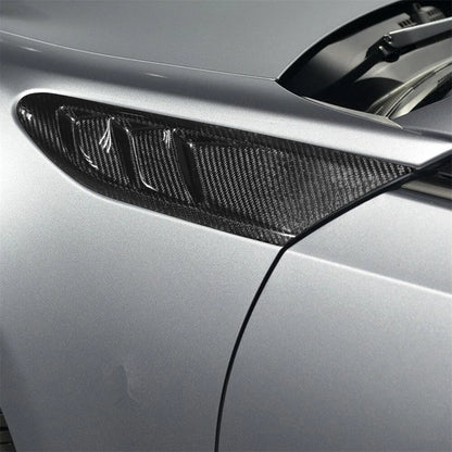 Carbon Fiber Fender Fin Vent Trim Covers x2 for Subaru BRZ Toyota 86 (2012-2019)