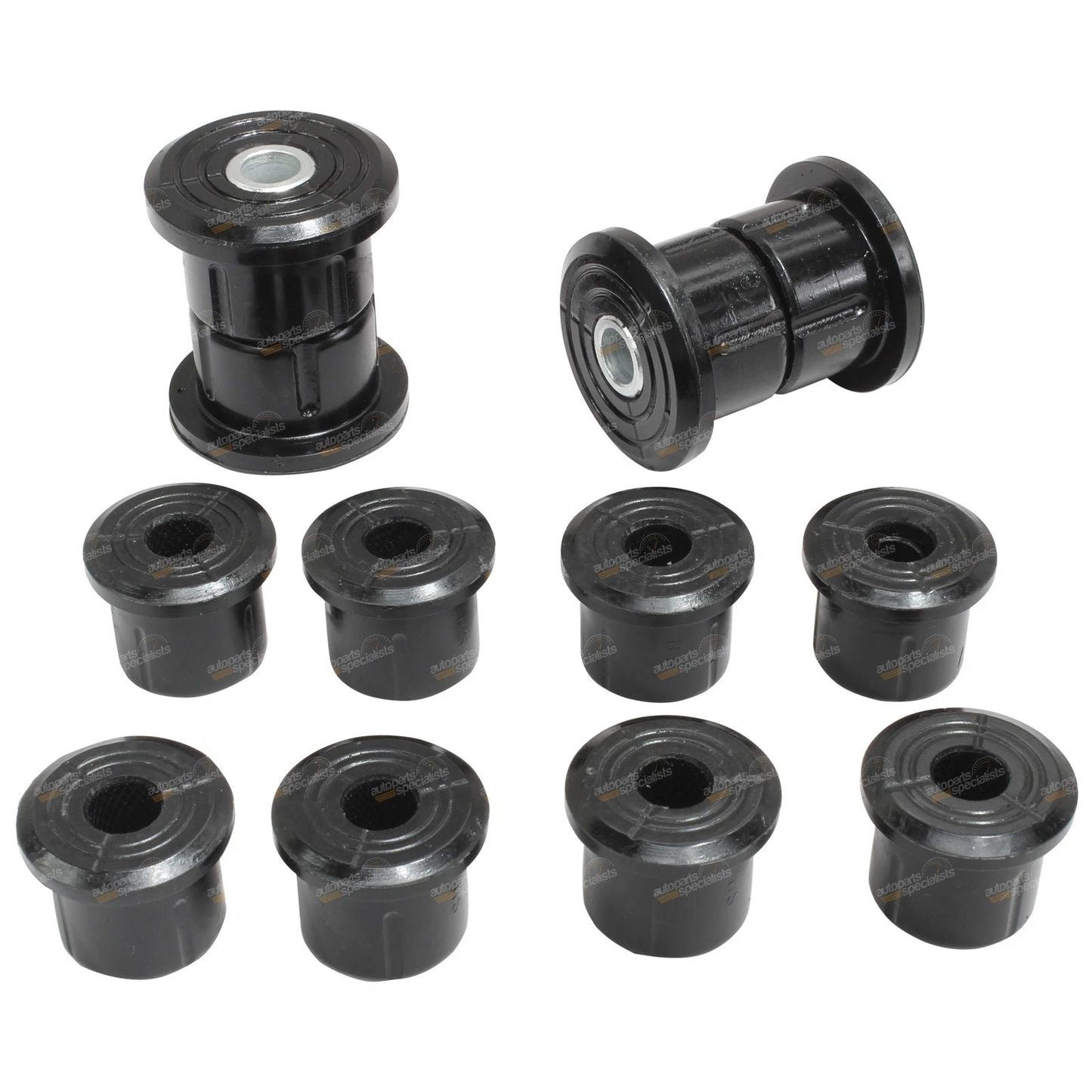 Full Leaf Spring Shackle + Poly Bush Kit for Sierra LJ SJ SJ410 SJ413 MG410
