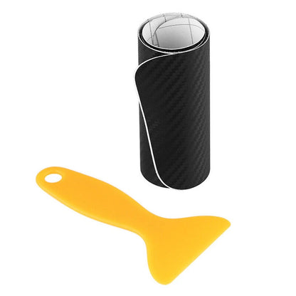 Carbon Fiber Rear Bumper Corner Trim Protector Sticker for Car