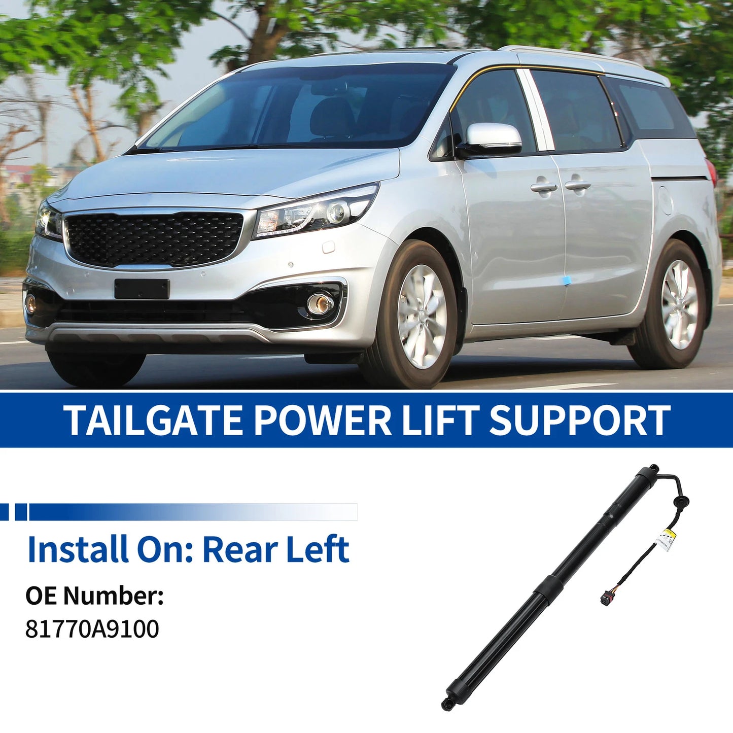 Rear Left Tailgate Lift Support for Kia Sedona (2015-2021)