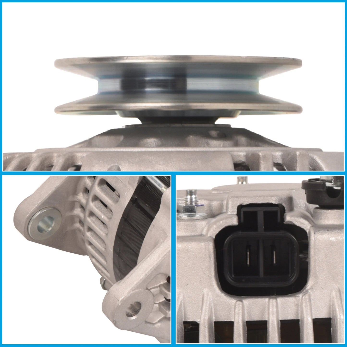 Heavy Duty Alternator 120A for Nissan Patrol GU TD42 4.2L Diesel (1998-2007)