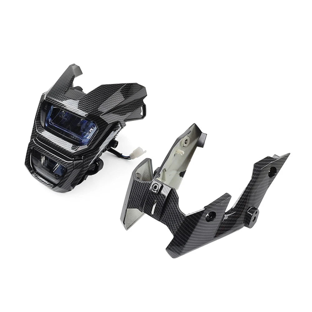 Black Headlight Lamp & Cover for Honda Grom MSX125 (2016-2018)