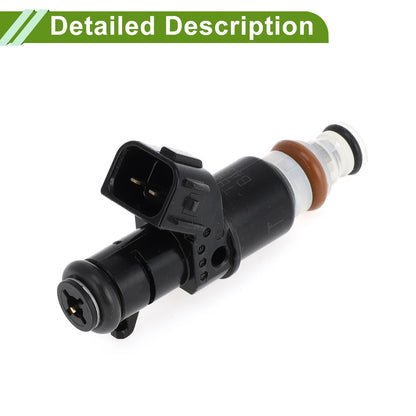 Fuel Injector 16450RAAA01 for Honda Accord 2.4 (2003-2007) 1 Pc Black