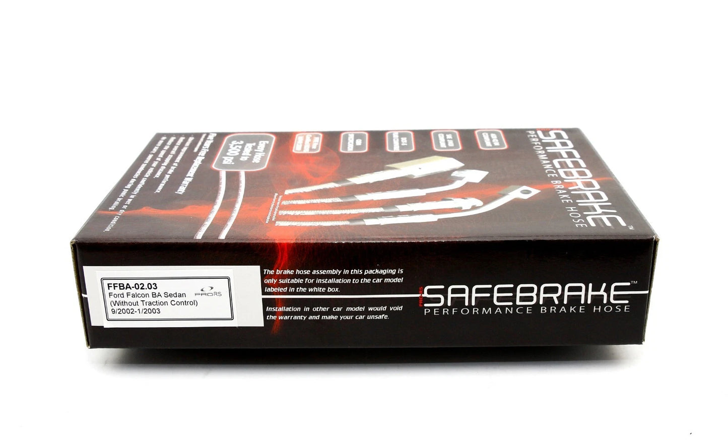 Brake Line Kit for Falcon BA Sedan MK-1 4.0L, 5.4L (No Traction) (2002-2003)