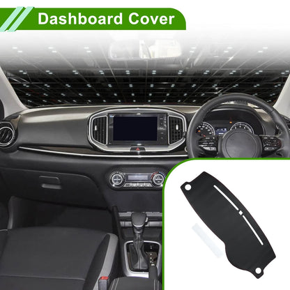Dashboard Cover Mat for Kia Stonic 2017-2023 Black Red