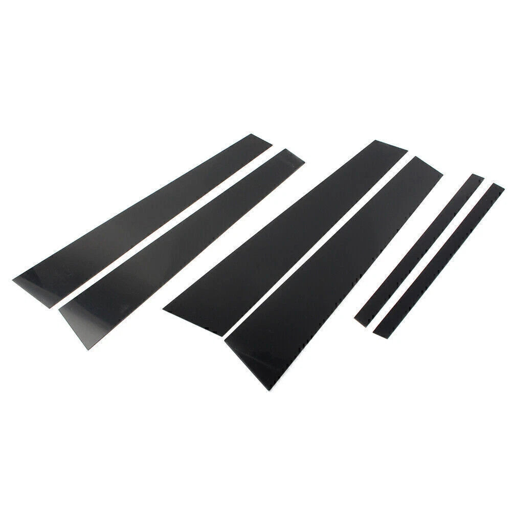 Glossy Black Car Door Trim Covers for Honda Accord (2013-2017)