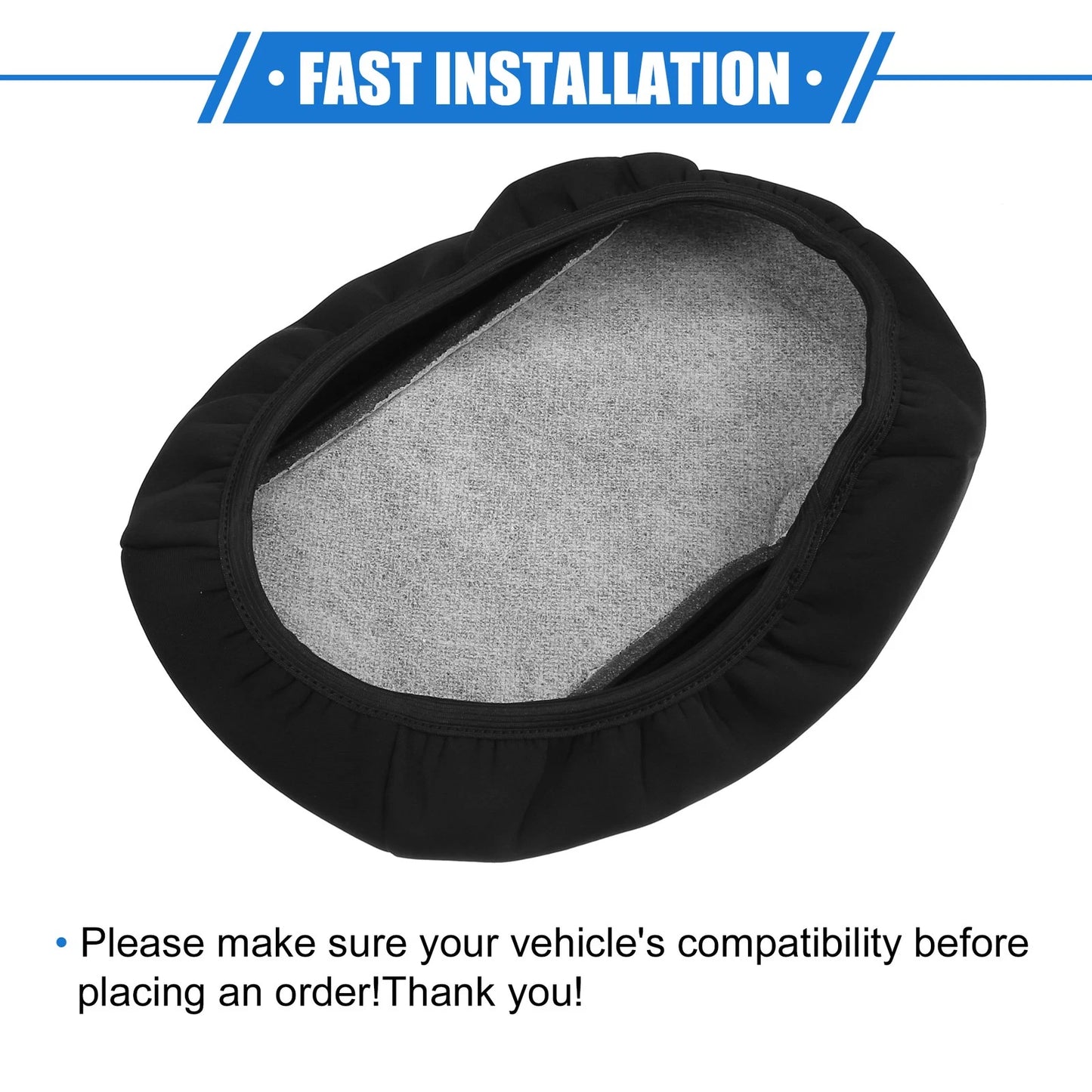Armrest Cover Pad for Chevy Cruze (2017-2019) Neoprene Black