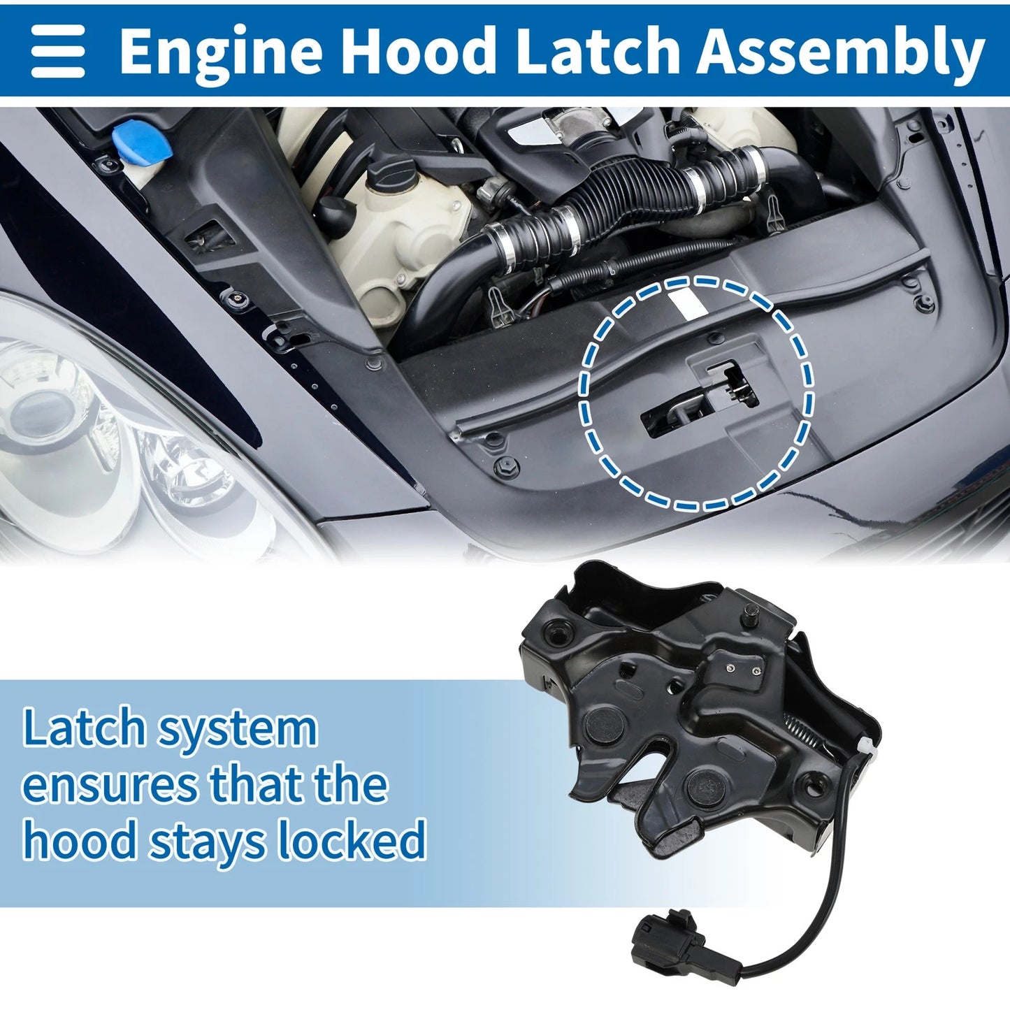 Hood Latch Assembly for Toyota Avalon (1995-1999)