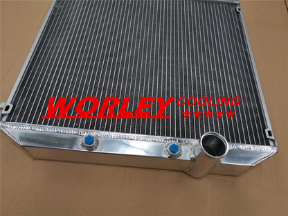 3 Core Aluminum Radiator for Ford GT HO GS XR-XT 289 302 V8 & XR XT (1966-1972)