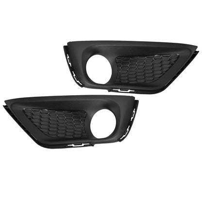 L & R Front Bumper Fog Light Covers for Jeep Compass (2017-2020)