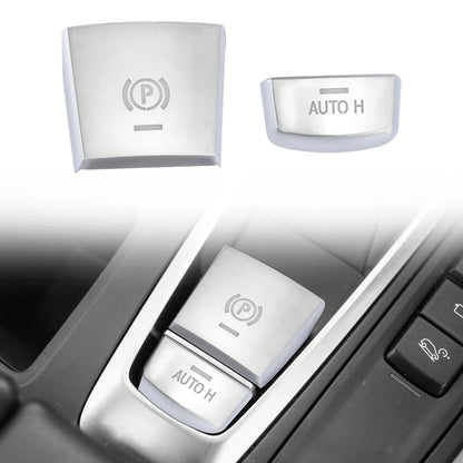 Set Parking Brake Switch P Button Covers for BMW X4 X5 X6 X7 (2011-2017)