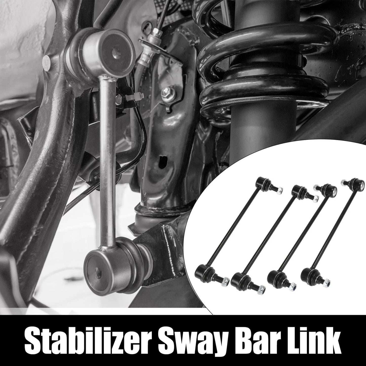 Front Rear Stabilizer Sway Bar Links Kit for Toyota Camry (2007–2011)