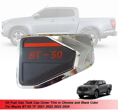 Oil Fuel Gas Tank Cap Cover for Mazda BT-50 (2021-2024)