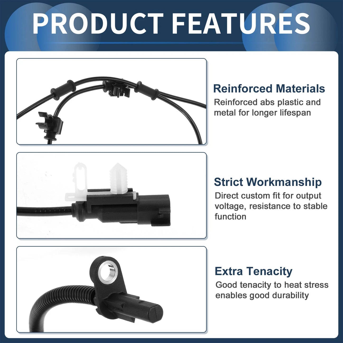 ABS Wheel Speed Sensor for Ford F-350 Super Duty (2011-2016)