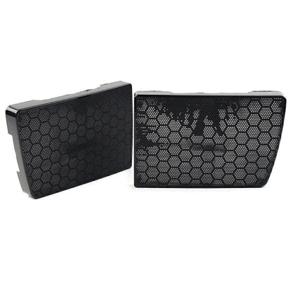 6 x 9" Saddlebag Lid Speaker Grills Covers for Harley Street Road Glide (93-13)