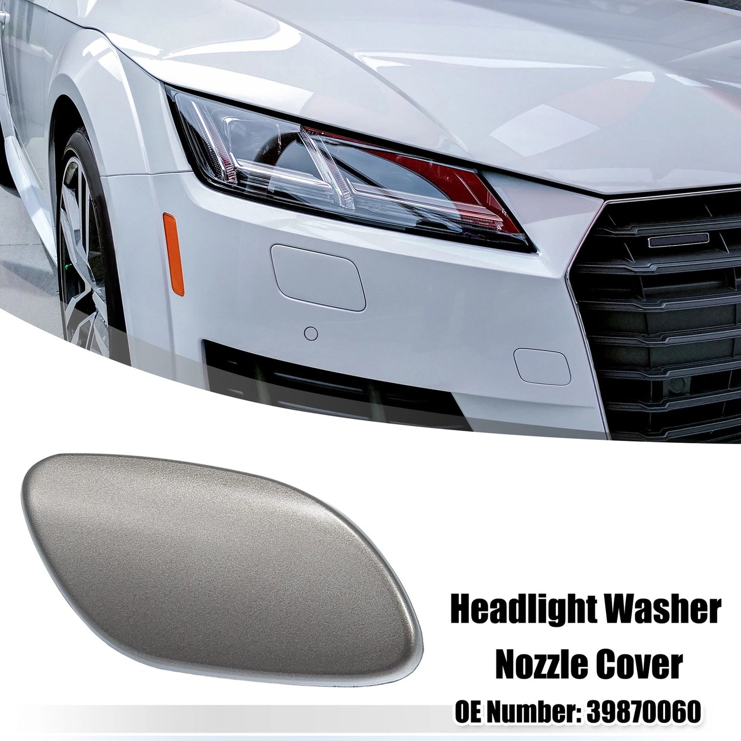 Front Right Headlight Washer Nozzle Cover for Volvo S80 (1999-2006)
