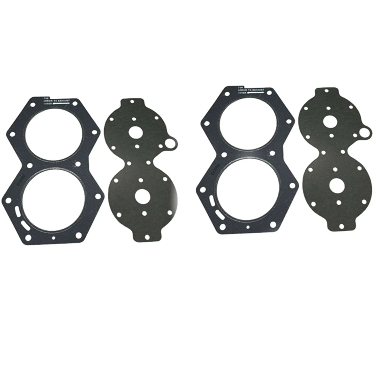 Water Jacket Cover & Cylinder Head Gasket for Johnson/Evinrude V4 85-140HP