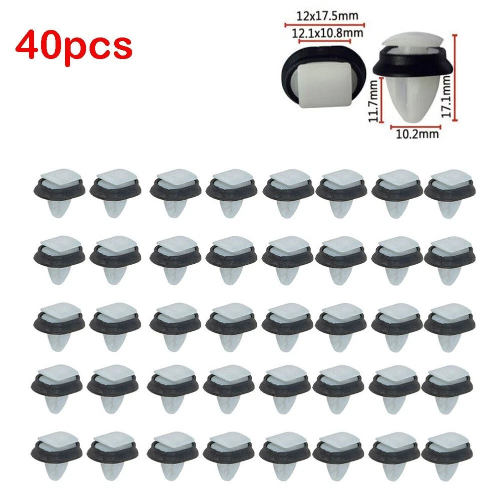 40pc Body Side Moulding Clip Retainer Fastener for Ram ProMaster