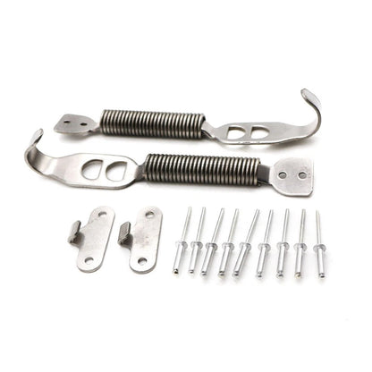Stainless Steel Racing Bonnet Hook Pin Lock Kit