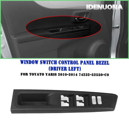 Window Switch Control Panel Bezel for Toyota Yaris (2010-2014)
