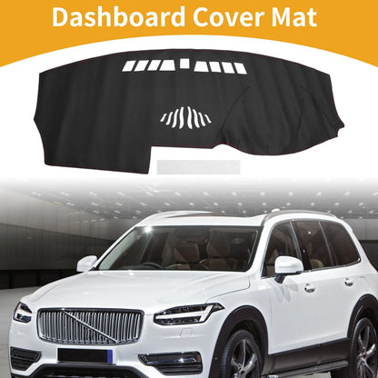 Dashboard Cover Mat for Volvo XC90 (2002-2013) - Black Red