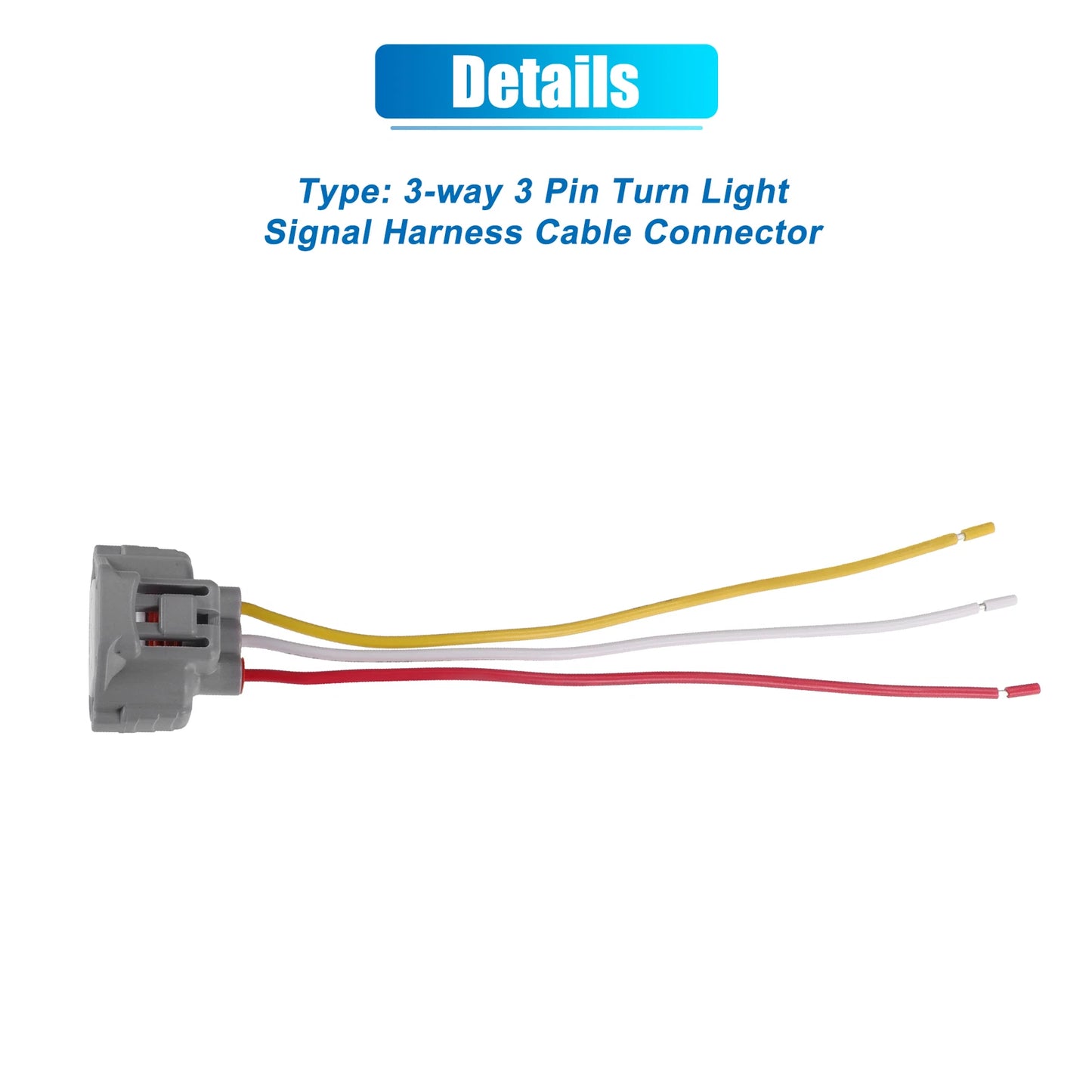 3-Way Turn Signal Light Harness Cable Connector for Toyota