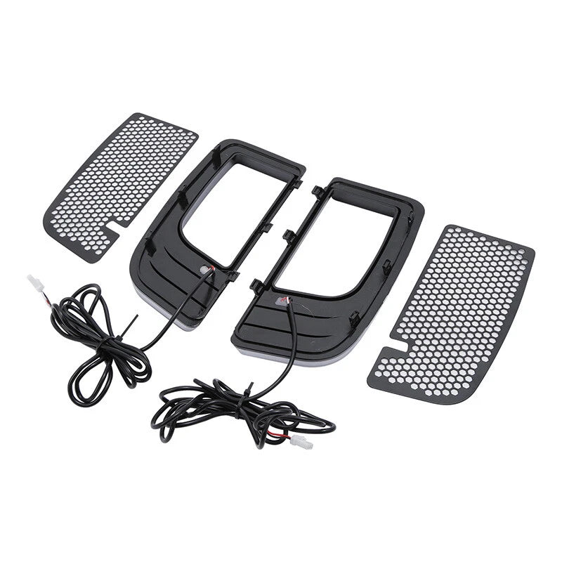 LED Fairing Lower Grills with Turn Signal Lights for Harley Road Glide (2014-2024)