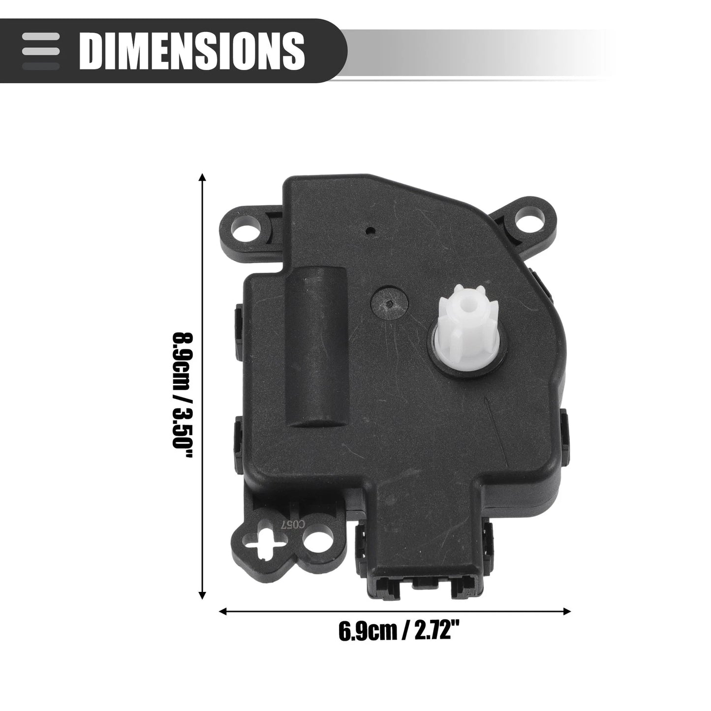 HVAC Heater Air Door Blend Actuator for Dodge Durango (2004-2009)