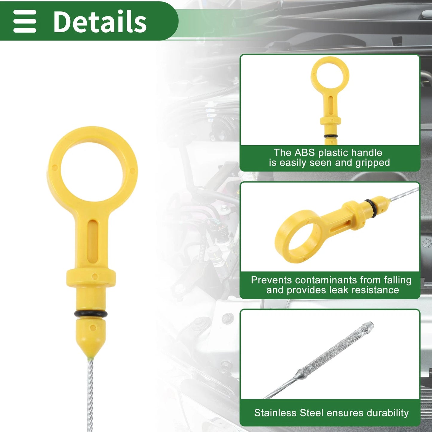 Engine Oil Dipstick for Nissan Frontier 3.3L (1999-2004)