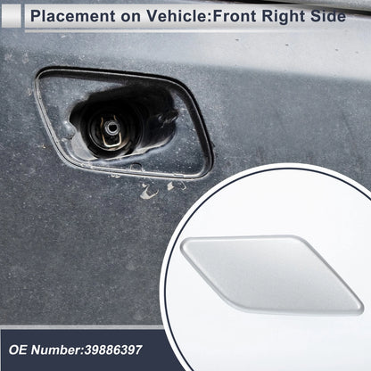Bumper Headlight Washer Nozzle Cover for Volvo S40 (2004-2011)