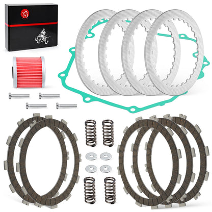 Clutch Friction Plate Kit for Kawasaki Ninja 250R EX250J (2008–2012)