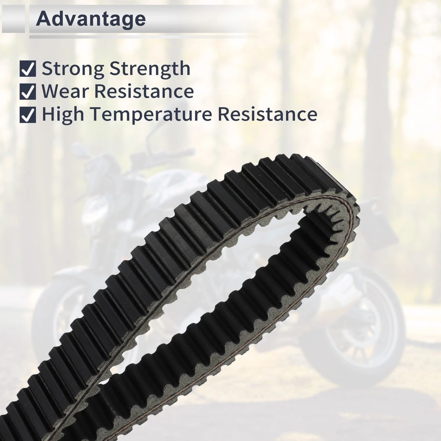 Drive Belt V-Belt for BMW C650GT C600 C650 Sport (2011-2020)